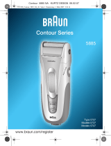 Braun 5885, Contour Series Manuel utilisateur