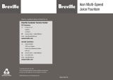 Breville ikon BJE510XL Manuel utilisateur