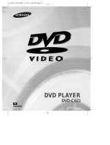 Samsung DVD-C621 Manuel utilisateur