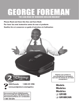 George Foreman GR10WSP1 Le manuel du propriétaire