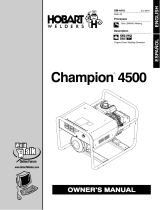 HobartWelders CHAMPION 4500 Manuel utilisateur