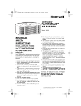 Honeywell enviracaire PLATINUM AIR 16200 Manuel utilisateur