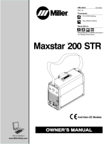 Miller Maxstar 200 STR Manuel utilisateur