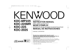 Kenwood KDC-225 Manuel utilisateur