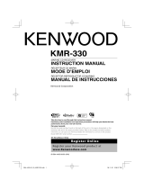 Kenwood KMR-330 Manuel utilisateur