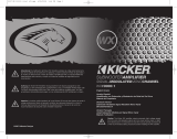 Kicker WX.1 Serie Manuel utilisateur