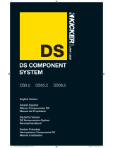 Kicker 2011 DS Components Manuel utilisateur