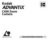 Kodak Advantix C650 Manuel utilisateur