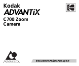 Kodak C700 - Advantix Zoom Camera Manuel utilisateur