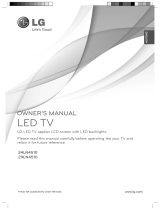 LG 29LN4510 Manuel utilisateur
