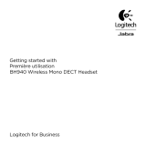 Logitech BH940 Wireless Mono DECT Headset Manuel utilisateur