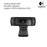 Logitech HD Pro Webcam C910 Manuel utilisateur