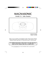 Magnasonic MCD306-2 Manuel utilisateur