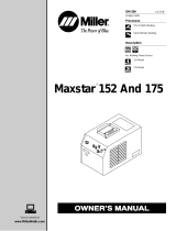 Miller Maxstar 152 Manuel utilisateur