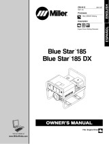 Miller BLUE STAR 185 DX Manuel utilisateur