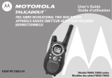 Motorola Talkabout T6550 series Manuel utilisateur