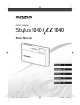 Olympus Stylus 1040 Manuel utilisateur