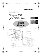 Olympus Mju DIGITAL 600 Basic manual Le manuel du propriétaire