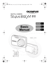 Olympus Stylus 810 Manuel utilisateur