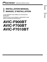 Mode AVIC-F700BT Manuel utilisateur