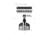 Remington Titanium PG-250 Manuel utilisateur