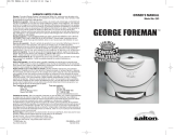 George Foreman GV5 Manuel utilisateur