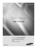 Samsung DVD-P390 Manuel utilisateur
