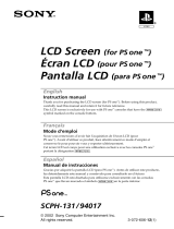 Sony PlayStation LCD Screen SCPH-131 Manuel utilisateur