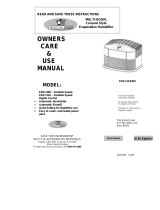 Essick Air ED11 800 Manuel utilisateur