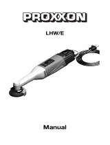 Proxxon LHW/E Manuel utilisateur