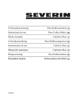 SEVERIN KA 5825 Le manuel du propriétaire