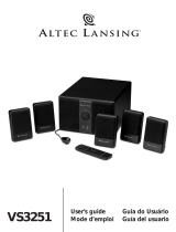 Altec Lansing VS3251 Manuel utilisateur