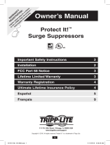 Tripp Lite TLP808TELTV Manuel utilisateur
