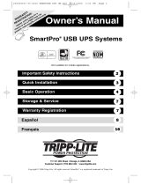 Tripp Lite SMART750USB Le manuel du propriétaire