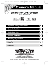 Tripp Lite SMART550USB UPS Manuel utilisateur