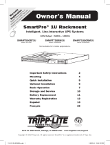 Tripp Lite SmartPro SMART500RT1U Le manuel du propriétaire