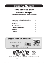 Tripp Lite PDU Power Strips Le manuel du propriétaire