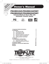 Tripp Lite PDUMH15-20AT/PDUMH15-20ATNET PDU Le manuel du propriétaire