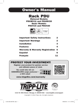 Tripp Lite PDUMV15 Le manuel du propriétaire