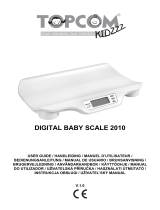 Topcom Digital Baby Scale 2010 Manuel utilisateur