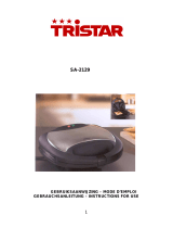 Tristar SA-2129 Le manuel du propriétaire