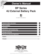 Tripp Lite BP Battery Packs Le manuel du propriétaire