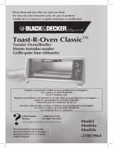 Black & Decker Toast-R-Oven Classic Manuel utilisateur