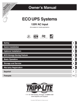 Tripp Lite ECO UPS Systems Le manuel du propriétaire