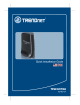 Trendnet Wireless N Gaming Adapter Guide d'installation