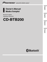 Pioneer CD-BTB20 Manuel utilisateur