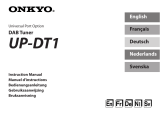 ONKYO UP-DT1 Le manuel du propriétaire