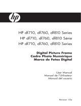 HP df710 Digital Picture Frame Manuel utilisateur