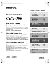 ONKYO CBX-300 Manuel utilisateur