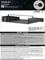 OmniMount RSVS-2U Manuel utilisateur